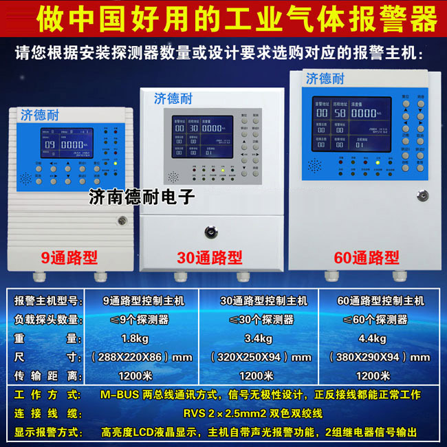 可燃有害氣體報警器各款說明